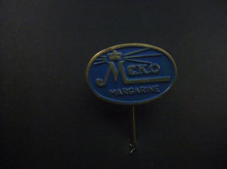 Meko margarine blauw logo